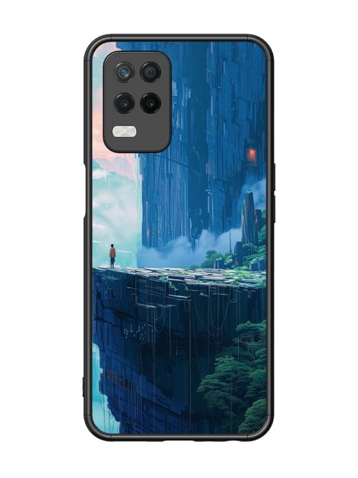 Solitude In The Sky Glossy Soft Edge Case for Realme 8 (5G) Chachhi