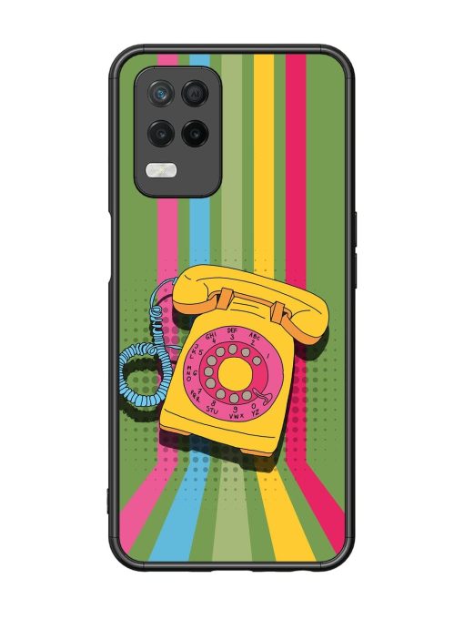 Retro Dialer Glossy Soft Edge Case for Realme 8 (5G) Chachhi