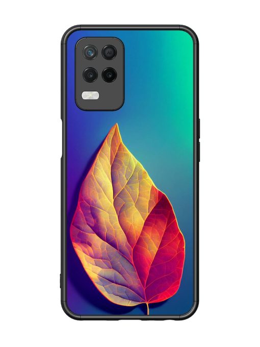 Autumn'S Embrace Glossy Soft Edge Case for Realme 8 (5G) Chachhi