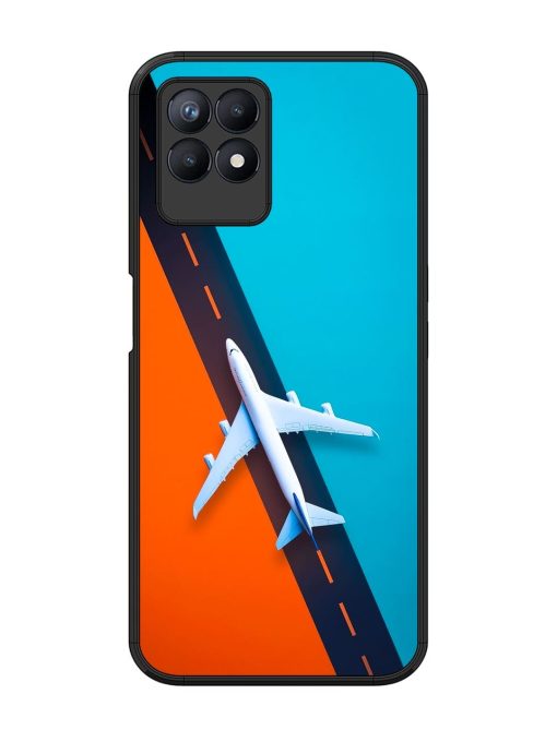 Skyward Bound Glossy Soft Edge Case for Realme 8I Chachhi