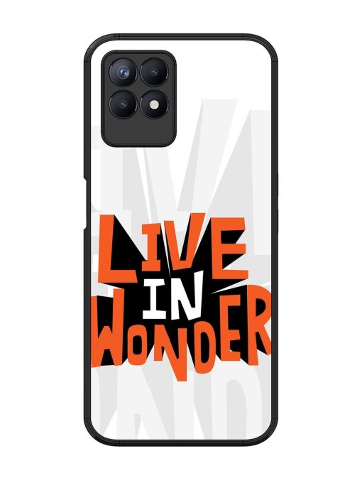 Wonder Burst Glossy Soft Edge Case for Realme 8I Chachhi