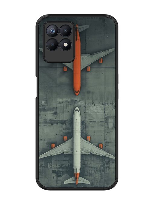 Grounded Giants Glossy Soft Edge Case for Realme 8I Chachhi