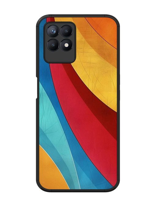 Curving Canvas Glossy Soft Edge Case for Realme 8I Chachhi