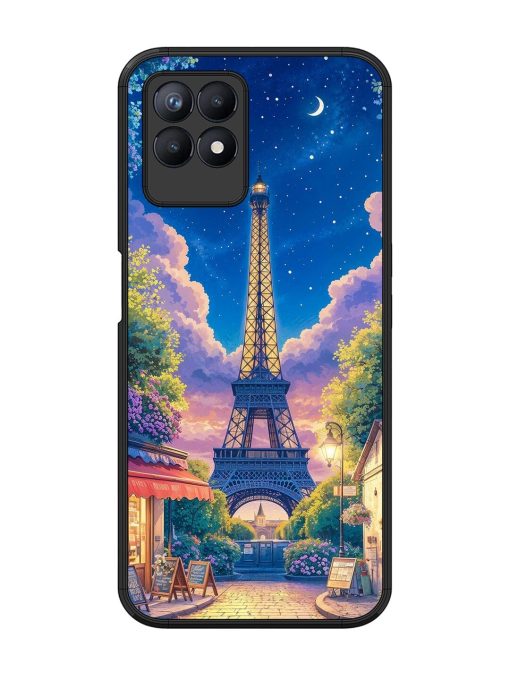 Twilight In Paris Glossy Soft Edge Case for Realme 8I Chachhi