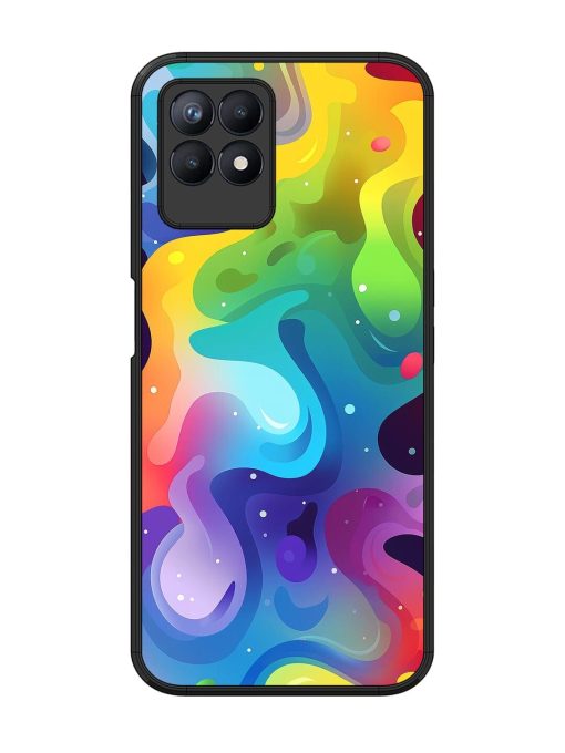 Rainbow River Glossy Soft Edge Case for Realme 8I Chachhi