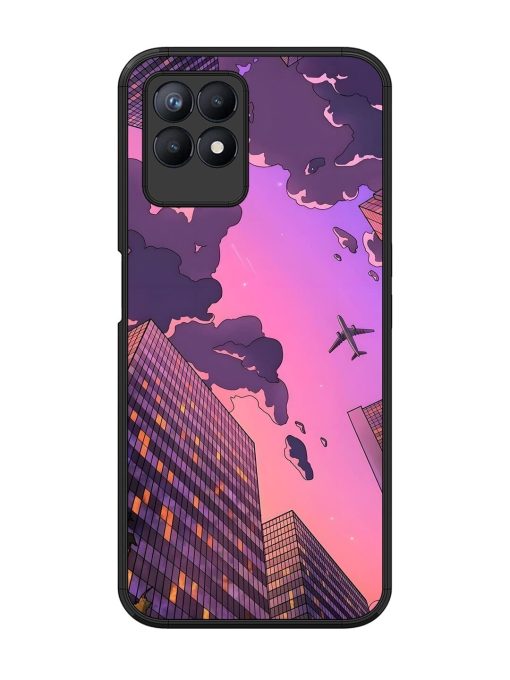 Urban Twilight Glossy Soft Edge Case for Realme 8I Chachhi