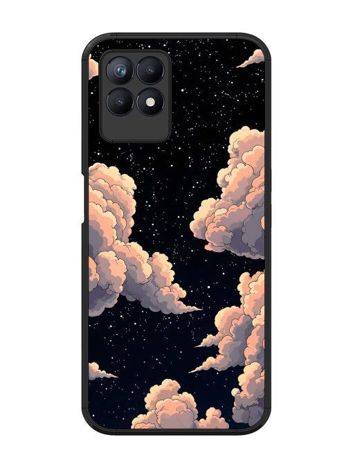 Starry Night Dreams Glossy Soft Edge Case for Realme 8I Chachhi