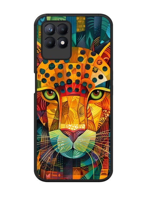 Mosaic Majesty Glossy Soft Edge Case for Realme 8I Chachhi