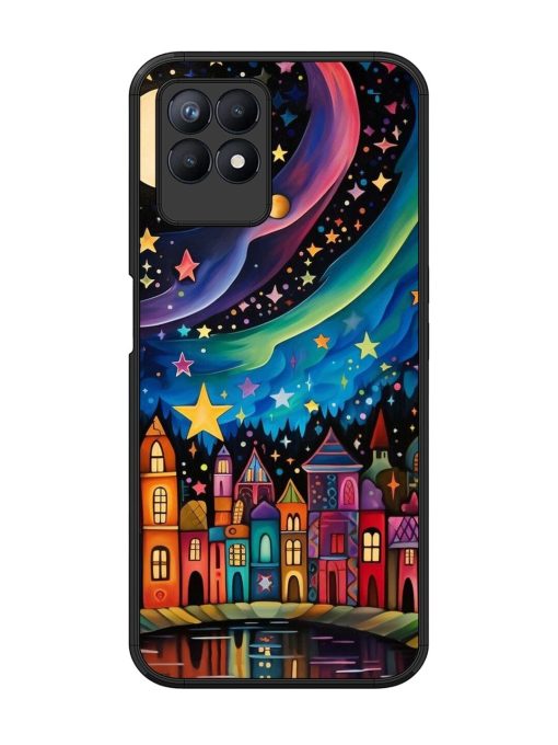 Starlit Village Glossy Soft Edge Case for Realme 8I