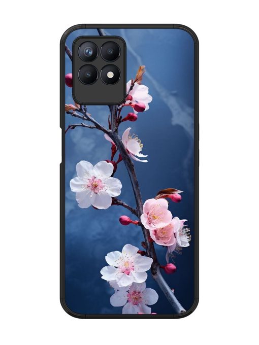 Delicate Blossoms Glossy Soft Edge Case for Realme 8I Chachhi