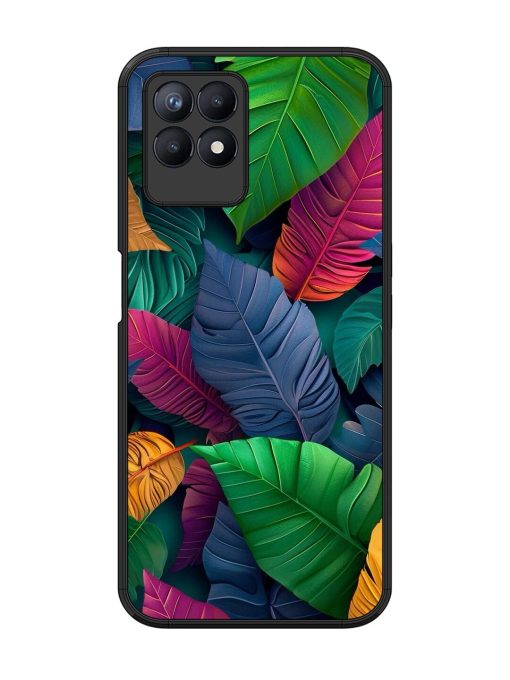 Tropical Tapestry Glossy Soft Edge Case for Realme 8I Chachhi