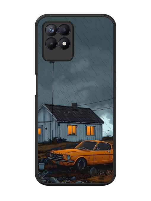 Rainy Day Retreat Glossy Soft Edge Case for Realme 8I Chachhi