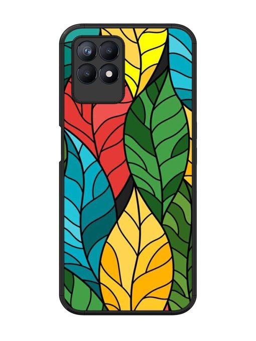 Foliage Fiesta Glossy Soft Edge Case for Realme 8I Chachhi