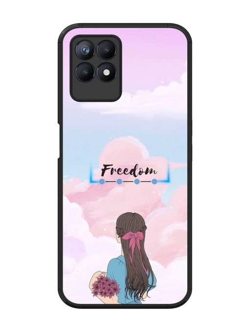 Skyward Dreams Glossy Soft Edge Case for Realme 8I Chachhi