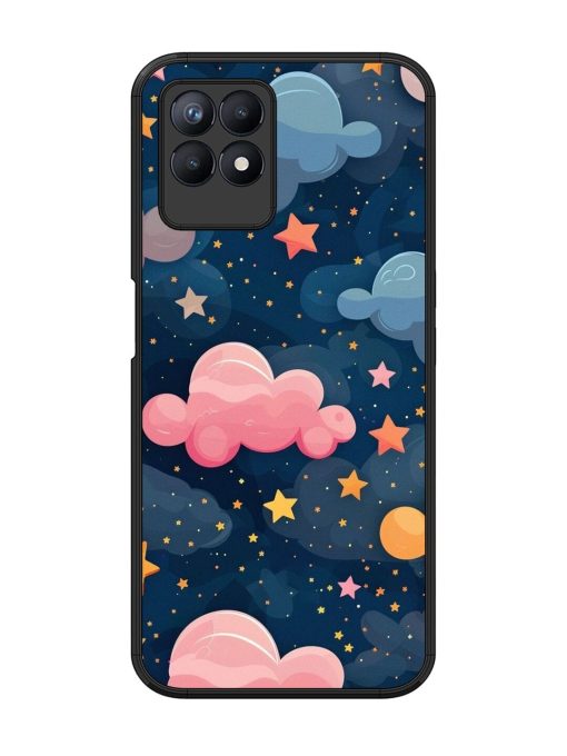 Twinkling Dreams Glossy Soft Edge Case for Realme 8I Chachhi