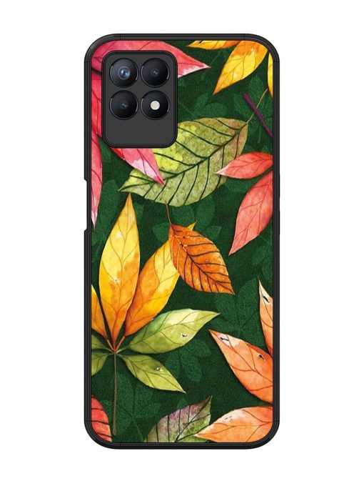 Autumn'S Embrace Glossy Soft Edge Case for Realme 8I Chachhi