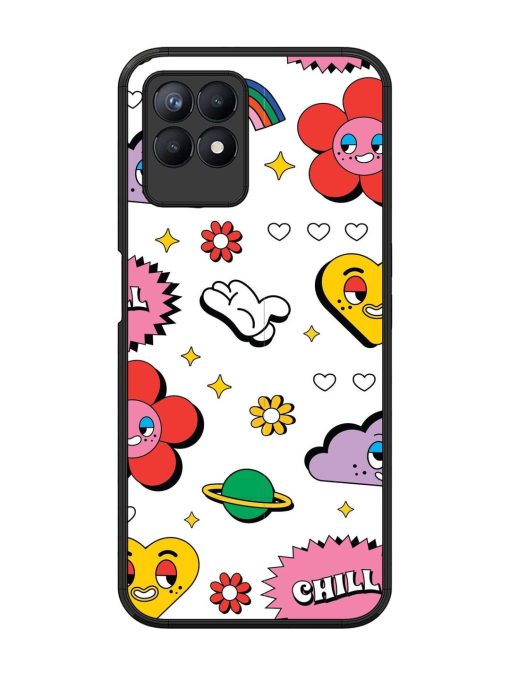 Whimsical Wonderland Glossy Soft Edge Case for Realme 8I Chachhi