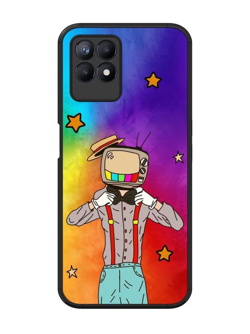 Tv Personality Glossy Soft Edge Case for Realme 8I Chachhi