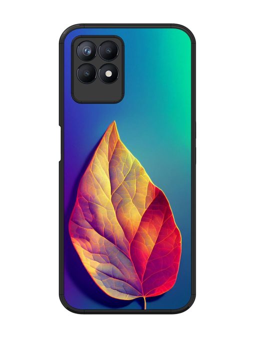 Autumn'S Embrace Glossy Soft Edge Case for Realme 8I Chachhi