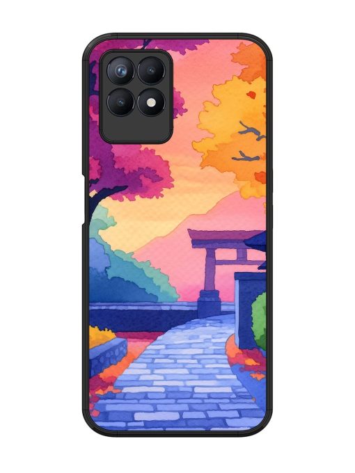 Autumnal Serenity Glossy Soft Edge Case for Realme 8I Chachhi