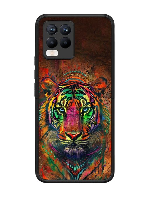 Cosmic Tiger Glossy Soft Edge Case for Realme 8 Pro Chachhi