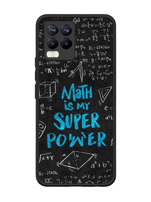 Math Magic Glossy Soft Edge Case for Realme 8 Pro Chachhi