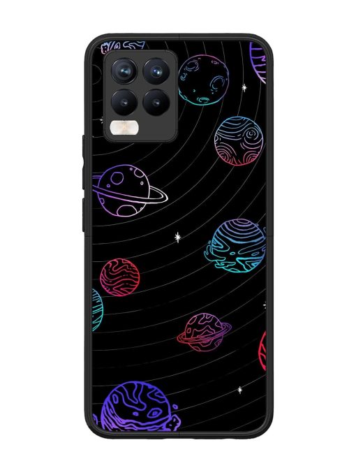 Cosmic Ballet Glossy Soft Edge Case for Realme 8 Pro Chachhi