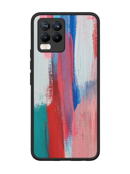 Colorful Chaos Glossy Soft Edge Case for Realme 8 Pro Chachhi