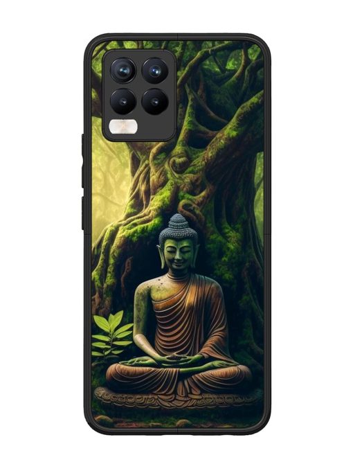 Green Buddha Art Glossy Soft Edge Case for Realme 8 Pro Chachhi