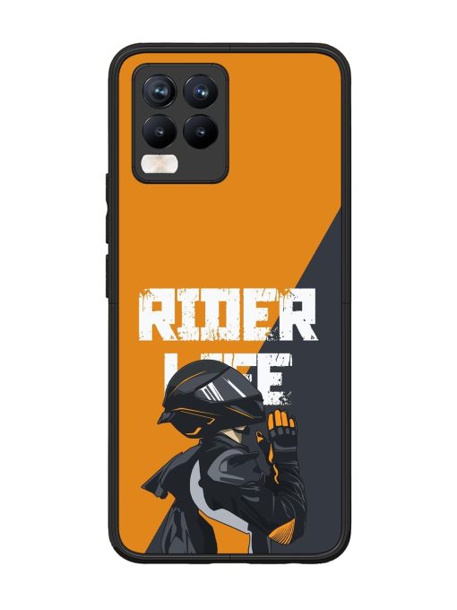 Ride Never Ends Glossy Soft Edge Case for Realme 8 Pro Chachhi