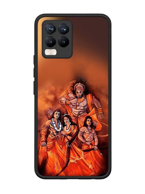 Sita Ram Glossy Soft Edge Case for Realme 8 Pro Chachhi