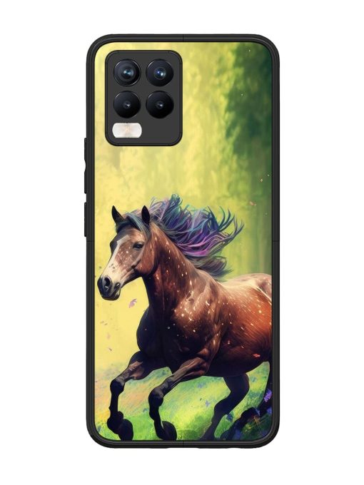 Enchanted Gallop Glossy Soft Edge Case for Realme 8 Pro Chachhi