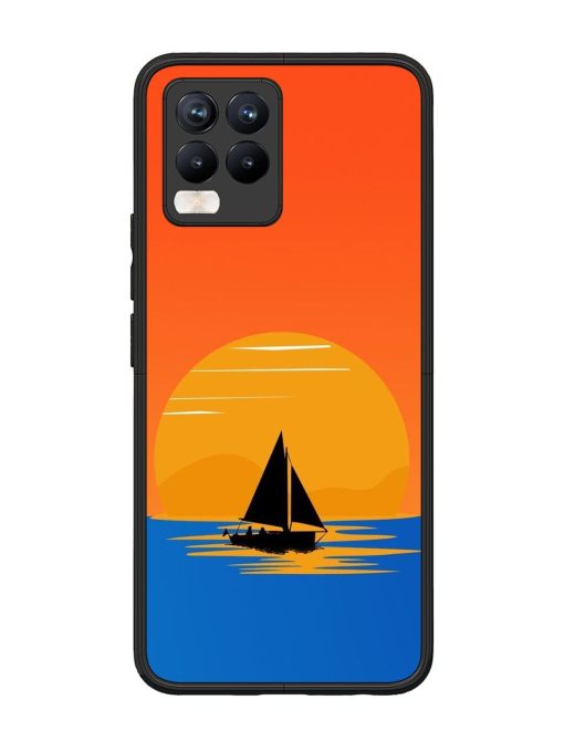 Sunset Sail Glossy Soft Edge Case for Realme 8 Pro Chachhi