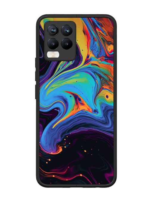 Liquid Dreamscape Glossy Soft Edge Case for Realme 8 Pro Chachhi