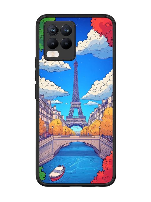 Parisian Panorama Glossy Soft Edge Case for Realme 8 Pro Chachhi