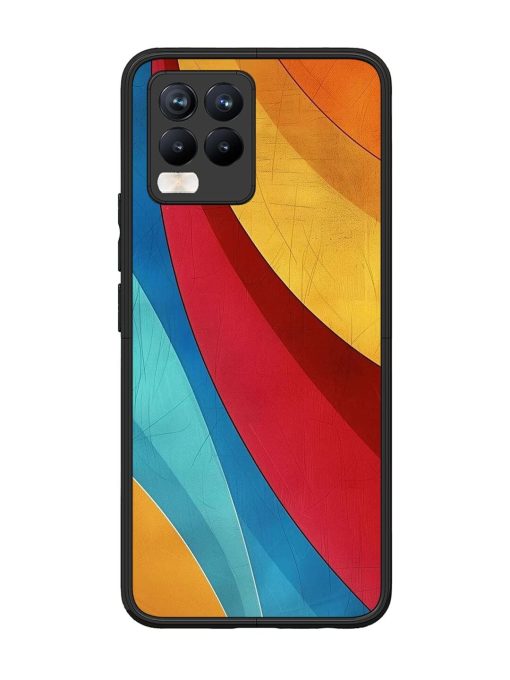 Curving Canvas Glossy Soft Edge Case for Realme 8 Pro Chachhi