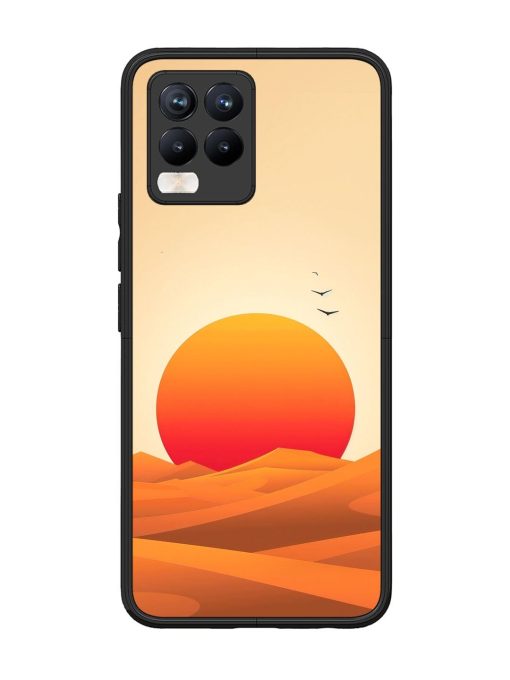 Desert Sunset Glossy Soft Edge Case for Realme 8 Pro Chachhi