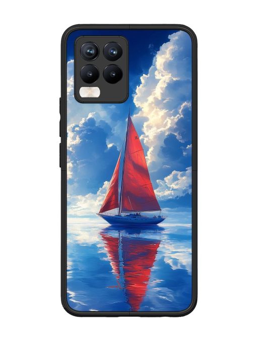 Crimson Sails Glossy Soft Edge Case for Realme 8 Pro Chachhi