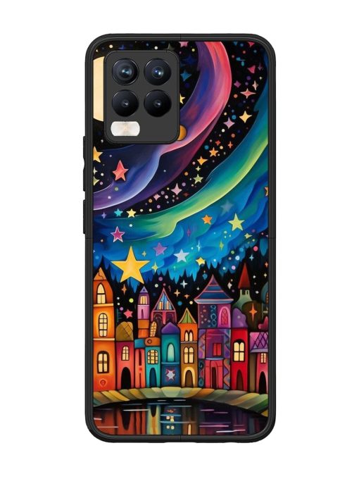 Starlit Village Glossy Soft Edge Case for Realme 8 Pro Chachhi