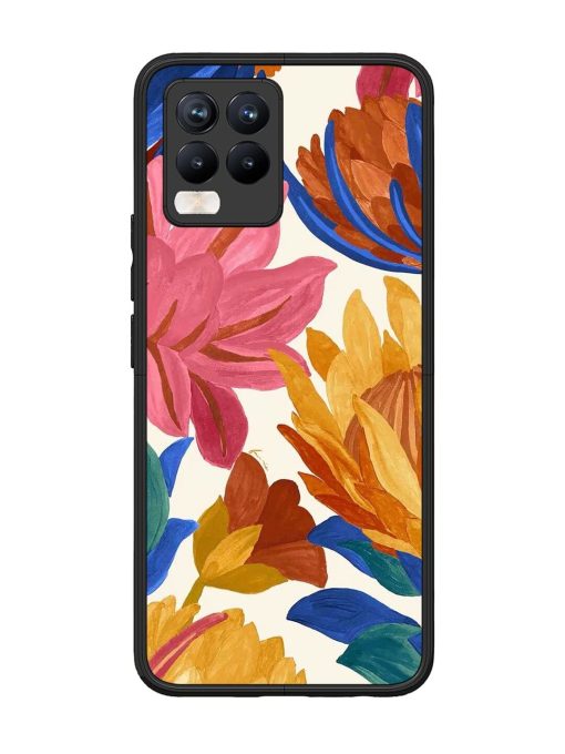 Blooming Tapestry Glossy Soft Edge Case for Realme 8 Pro Chachhi