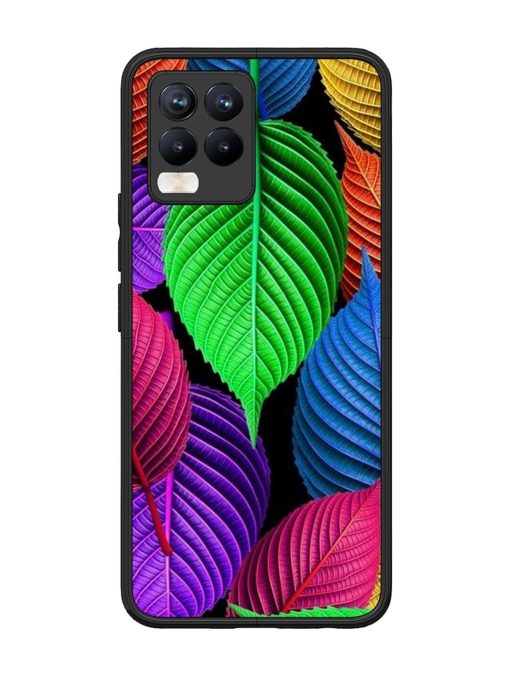 Rainbow Leaf Symphony Glossy Soft Edge Case for Realme 8 Pro Chachhi