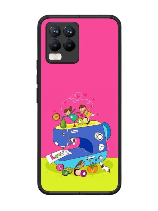 Sew Cute Glossy Soft Edge Case for Realme 8 Pro Chachhi