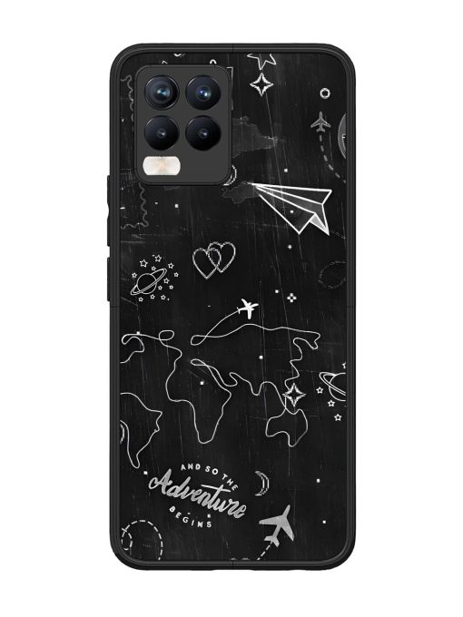 Wanderlust Sketchbook Glossy Soft Edge Case for Realme 8 Pro Chachhi