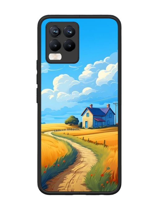 Countryside Cottage Glossy Soft Edge Case for Realme 8 Pro Chachhi