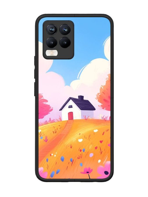 Hilltop Haven Glossy Soft Edge Case for Realme 8 Pro Chachhi