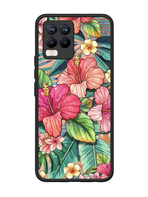 Tropical Tapestry Glossy Soft Edge Case for Realme 8 Pro Chachhi