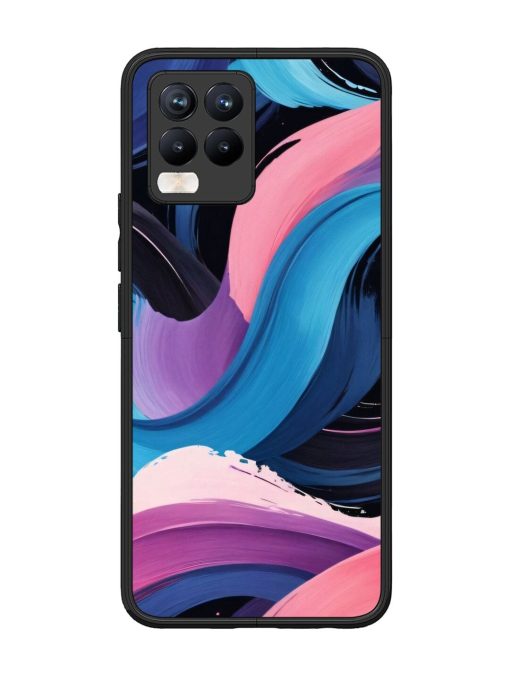 Whimsical Waves Glossy Soft Edge Case for Realme 8 Pro Chachhi