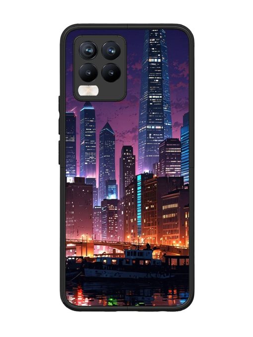 Neon Nightscape Glossy Soft Edge Case for Realme 8 Pro Chachhi