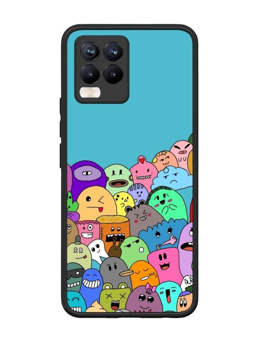 Monster Mash Glossy Soft Edge Case for Realme 8 Pro Chachhi