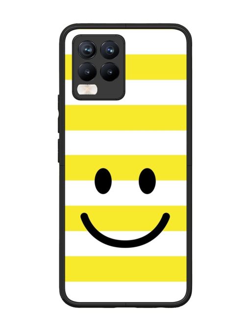 Smiling Stripes Glossy Soft Edge Case for Realme 8 Pro Chachhi